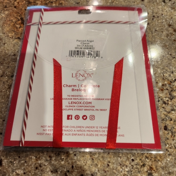ANGELIC🎄 LENOX /Angel Ornament/ Angels Book                          NWT - Picture 3 of 5
